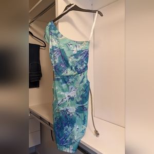 One Shoulder Dress with pockets